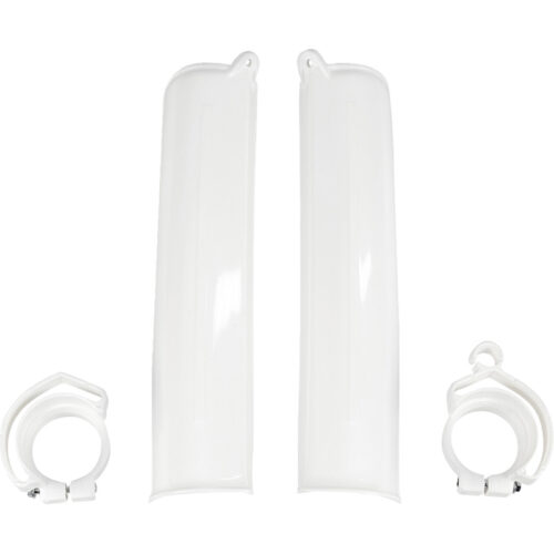 UFO FORK GUARDS KTM WHITE 125 MX 1990-1991 250 SX 1990-1992 360...