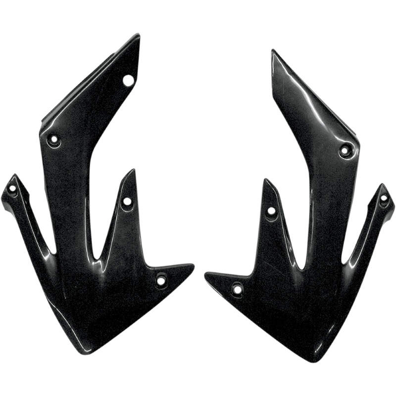 UFO RAD CVR CR250F BLK Honda CRF250R 2004-2009 CRF250X 2004-2017...