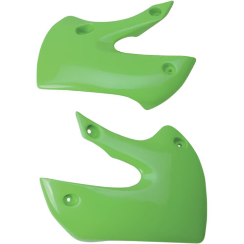 UFO SHROUD RAD KAWASAKI/SUZUKI GRN KX450 KLX110 2002-2009...