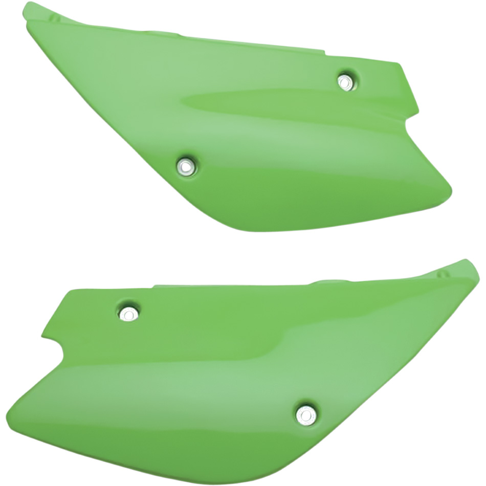 UFO PANEL SIDE KX80/85 GRN Kawasaki KX100 1998-2013 KX85 1998-2013...