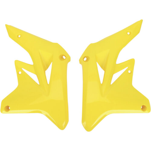 UFO SHROUD RAD RMZ250 07 YEL Suzuki RM-Z250 2007-2009...
