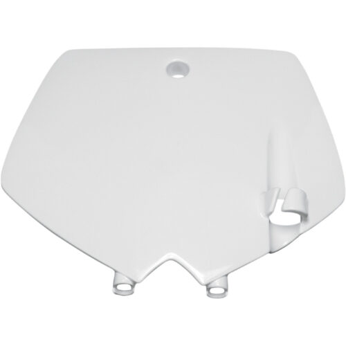 UFO PLATE # FRT KTM65 WHT KTM 65 SX 2002-2008...