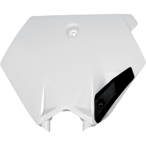 UFO PLATE # FRT KTM85 WHT KTM 85 SX 2004-2012...