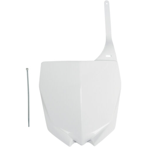 UFO PLATE # YZF '10 WHT Yamaha YZ125 2015-2025 YZ250 2015-2025...
