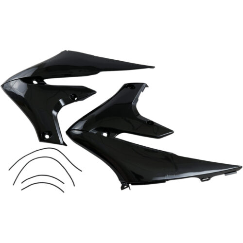 UFO SHROUD RAD YZF450 BLACK Yamaha WR250F 2020-2026 WR450F 2019-2025...