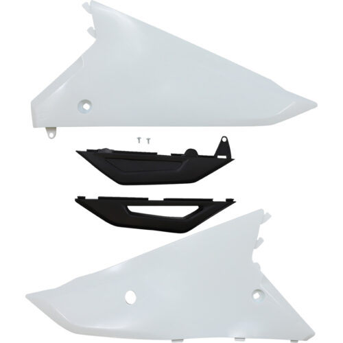 UFO SIDE PANELS CRF450 WHITE Honda CRF250R 2022-2024 CRF250RX 2022-20...