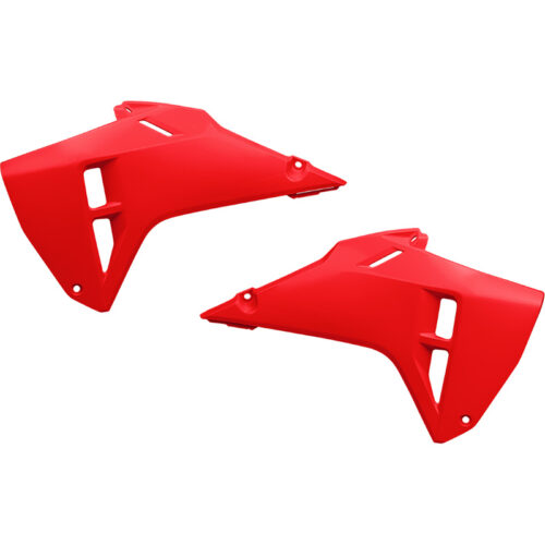 UFO RAD COVER CRF RESTYLE RED Honda CRF250R 2022-2024 CRF250RX 2022-2...