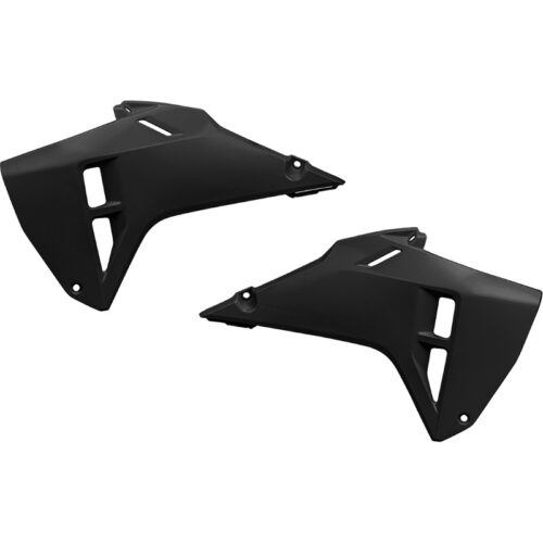 UFO RAD COVER CRF RESTYLE BLACK Honda CRF250R 2022-2024 CRF250RX 2022...