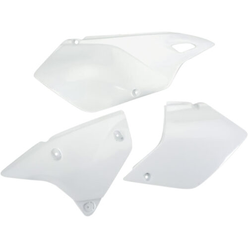 UFO SIDE PNLS DRZ400 WHT Suzuki DR-Z400E 2000-2026 DR-Z400S 2000-2026...