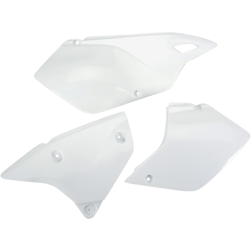 UFO SIDE PNLS DRZ400 WHT Suzuki DR-Z400E 2000-2026 DR-Z400S 2000-2026...