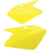 UFO SIDE PNLS RM 03-06 N YEL Suzuki RM125 2003-2008 RM250 2003-2008...