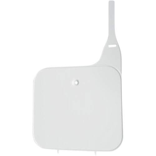 UFO FRT #PLATE CR'S 83-89 WHT Honda CRF110F 2019-2026...