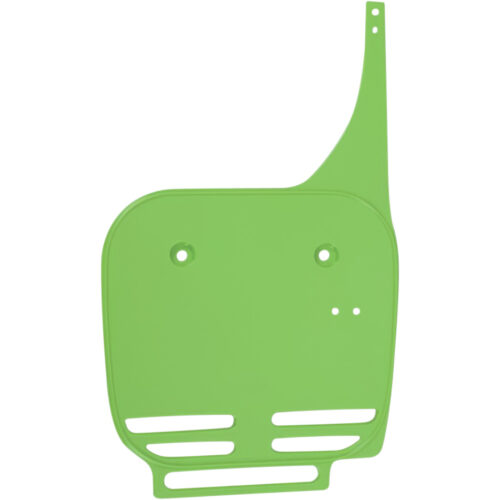 UFO F# PLATE KX60 84-99 GREEN Kawasaki KX60 1984-2004...