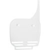 UFO F# PLATE KX60 84-99 WHITE Kawasaki KX60 1984-2004...