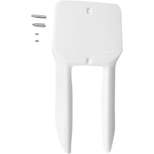 UFO FRT #PLATE RM80 86-98 WHT Suzuki RM80 1986-1999...