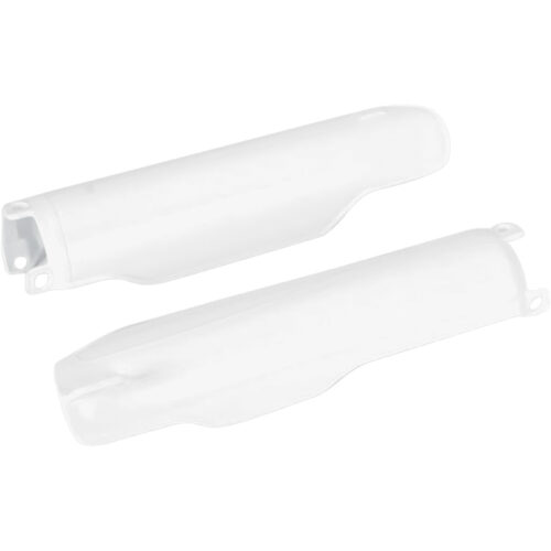 UFO FORK SLDR PROTCTRS CR WHT Honda CR125R 1998-2007 CR250R 1998-2007...