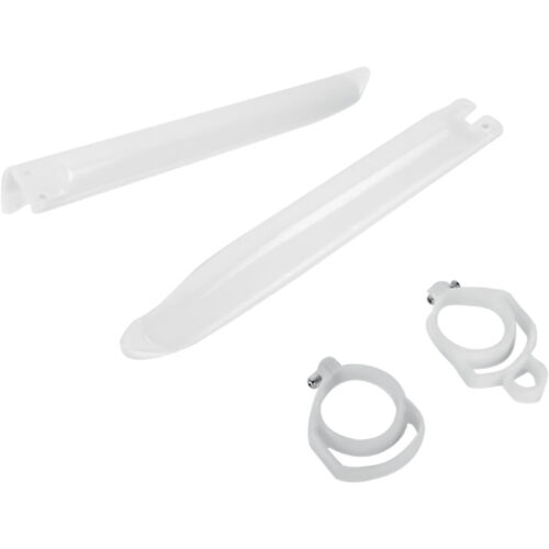 UFO FORK SLDR PROT KX96-00WHT Kawasaki KX85 2014-2026...