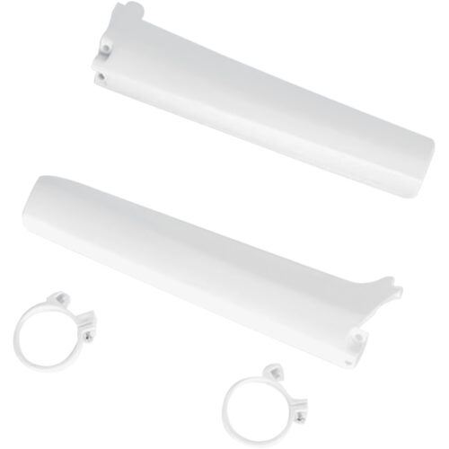 UFO FORK SLDR PROT RM 92-3WHT Suzuki RM125 1992-1993 RM250 1992-1993...