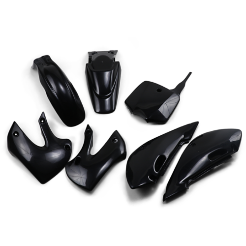 UFO BODY KIT KLX110 01-09 BLK Kawasaki KLX 110 2001-2009...