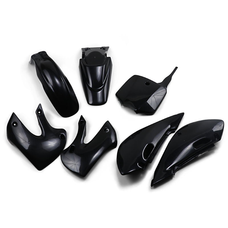 UFO BODY KIT KLX110 01-09 BLK Kawasaki KLX 110 2001-2009...