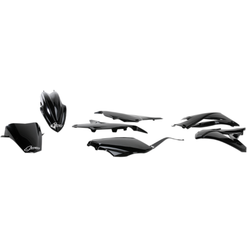 UFO BODY KIT KX85 14-15 BLK Kawasaki KX 100 2014-2021 KX 85 2014-2021...