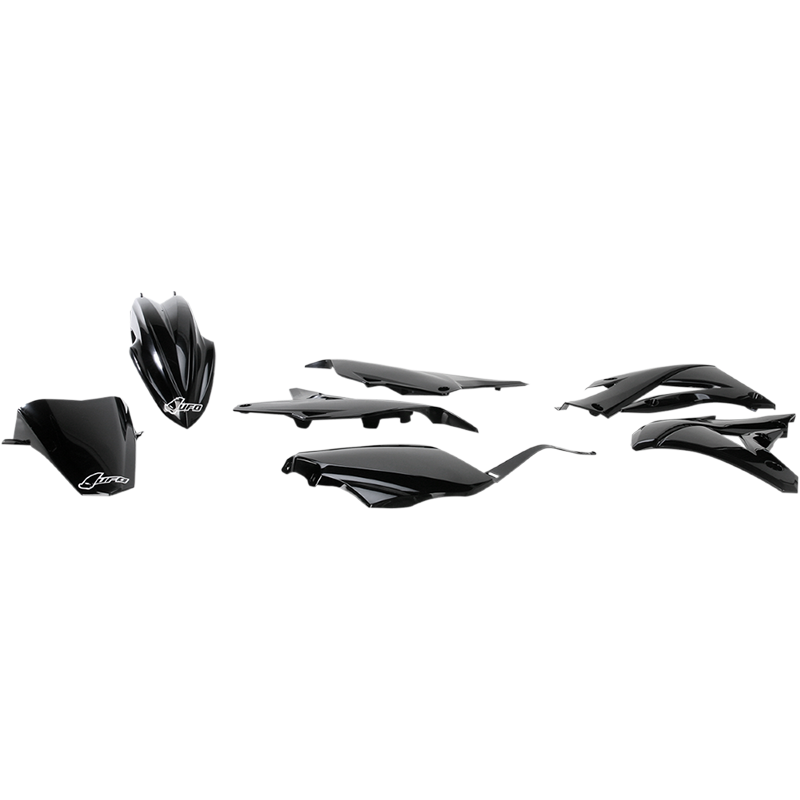 UFO BODY KIT KX85 14-15 BLK Kawasaki KX 100 2014-2021 KX 85 2014-2021...