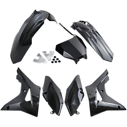 UFO BODY KIT CRF250RX BLACK Honda CRF 250 RX 2019-2021 CRF 450 RX 201...