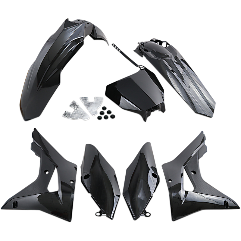 UFO BODY KIT CRF250RX BLACK Honda CRF 250 RX 2019-2021 CRF 450 RX 201...