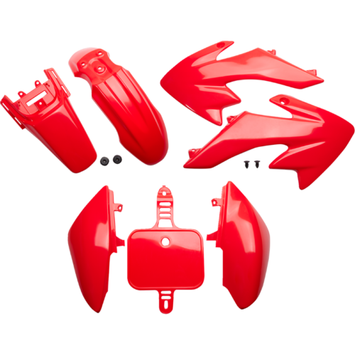UFO BODY KIT CRF50F RED Honda CRF 50 F 2004-2026...