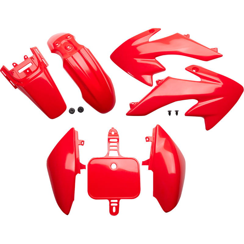 UFO BODY KIT CRF50F RED Honda CRF 50 F 2004-2026...