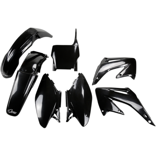 UFO BODY KIT CR125/250 BLACK Honda CR 125 R 2T 2004-2004 CR 250 R 2T...