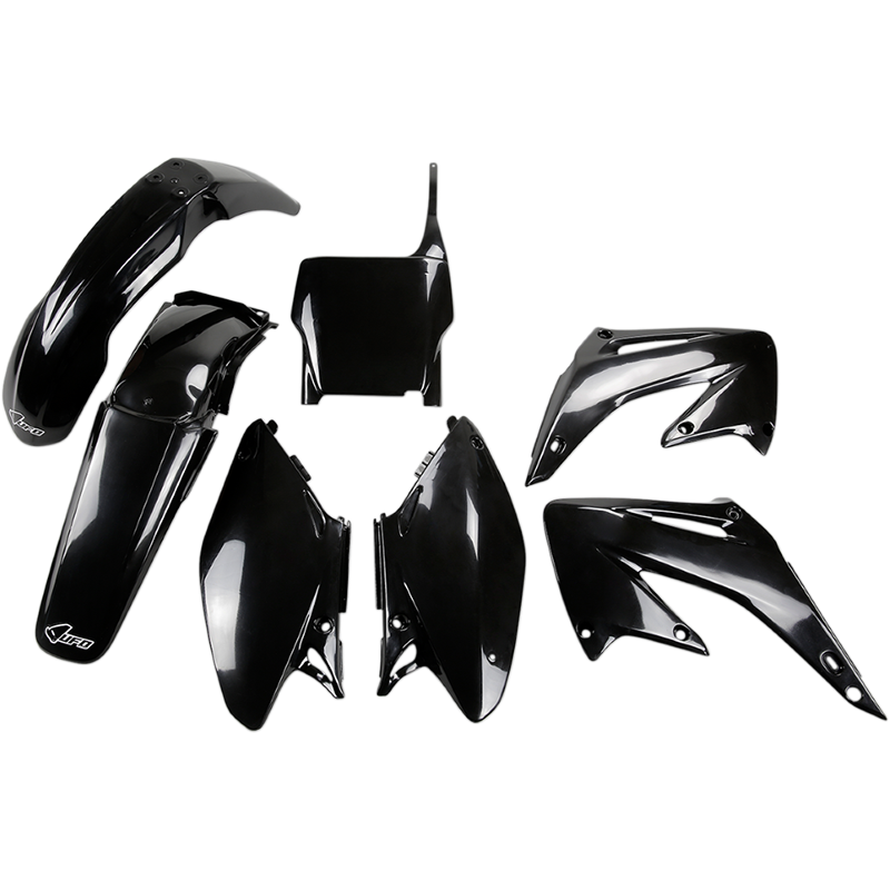 UFO BODY KIT CR125/250 BLACK Honda CR 125 R 2T 2004-2004 CR 250 R 2T...