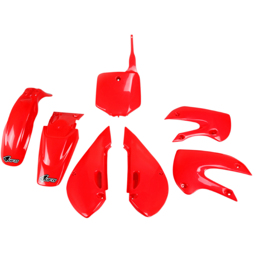 UFO BODY KIT KLX110 01-09 RED Kawasaki KLX 110 2001-2009...