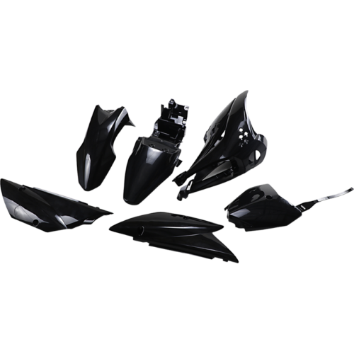 UFO BODY KIT KLX110 BLACK Kawasaki KLX 110 2010-2026...