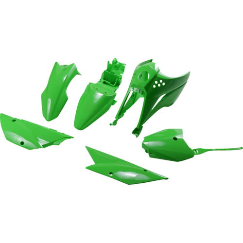 UFO BODY KIT KLX110 GREEN Kawasaki KLX 110 2010-2026...
