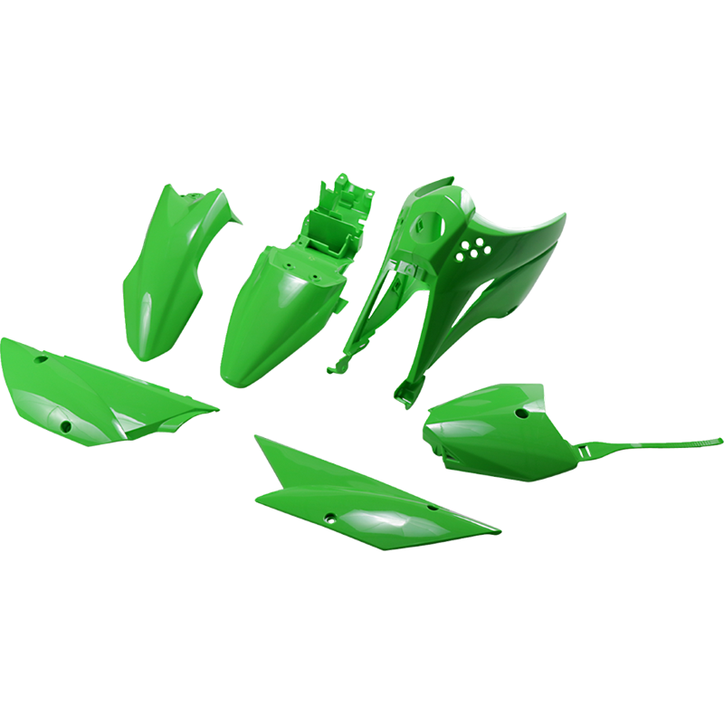 UFO BODY KIT KLX110 GREEN Kawasaki KLX 110 2010-2026...