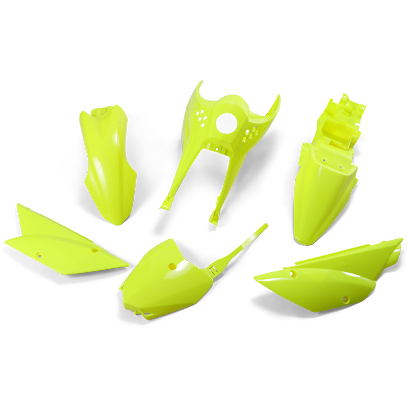 UFO BODY KIT KLX110 FLO YEL Kawasaki KLX 110 2010-2026...