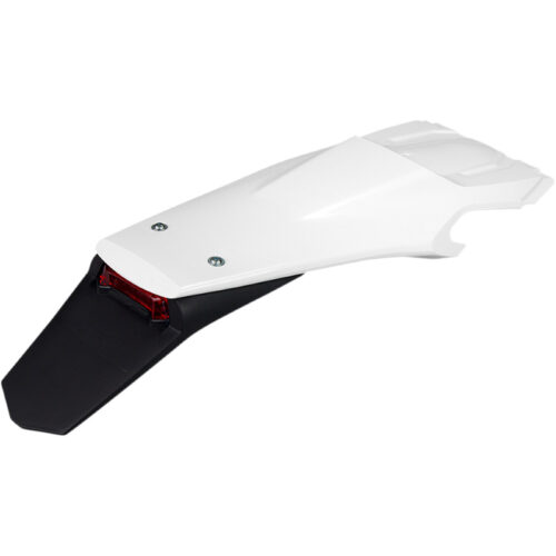 UFO FENDER W/LIGHT HUSQ WHT Husqvarna FE250 2020-2023 FE350 2020-...