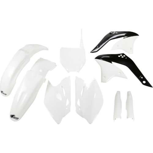 UFO BODY KIT KX450F 08 WHITE Kawasaki KX 450 F 2008...