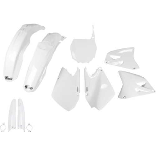 UFO BODY KIT SUZUKI RM125/250 03-08 WHITE RM 125 2003-2008...