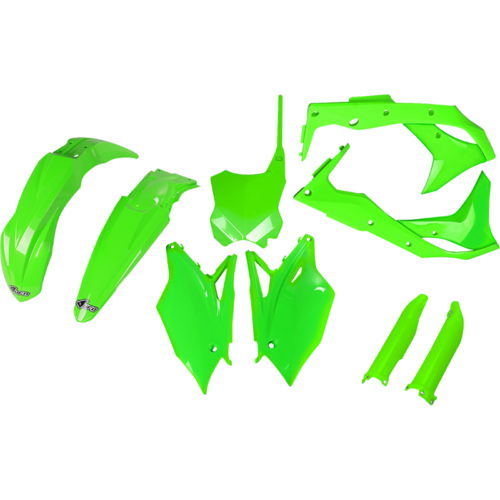 UFO BODY KIT KX250 NEON GREEN Kawasaki KX 250 F 2017...
