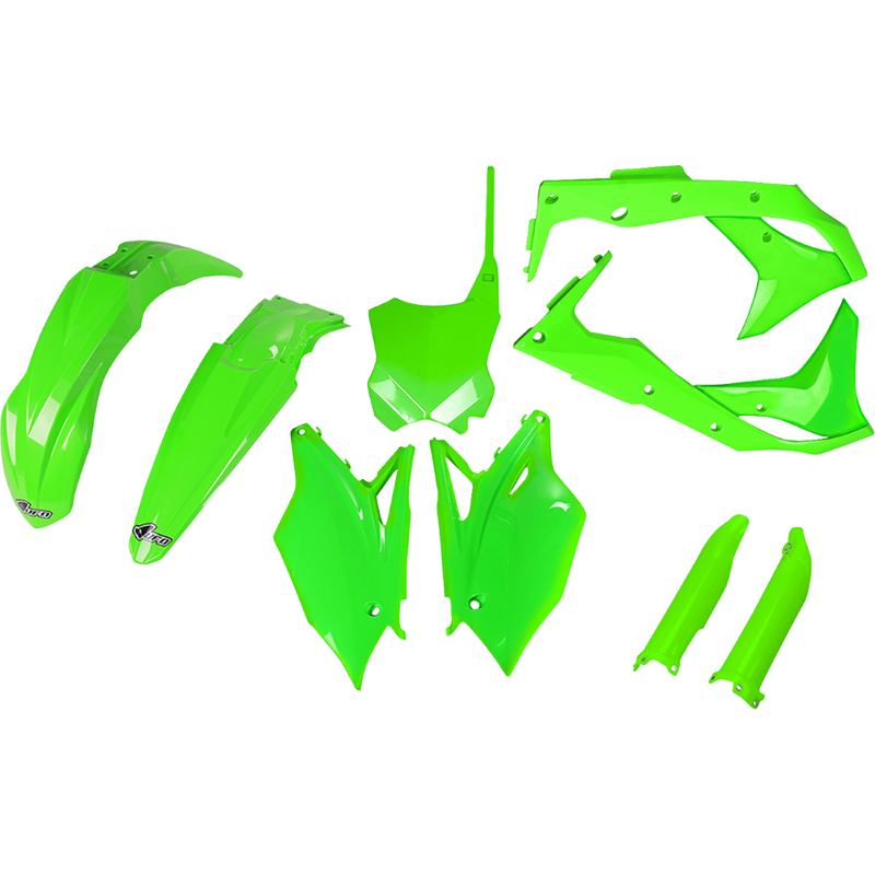 UFO BODY KIT KX250 NEON GREEN Kawasaki KX 250 F 2017...