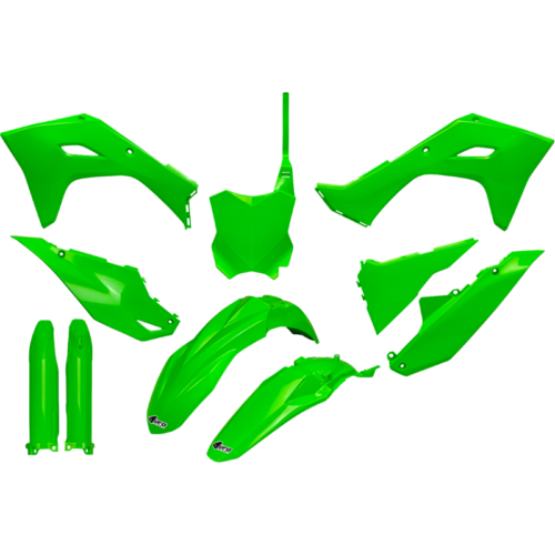 UFO BODY KIT KX450F FLO GREEN Kawasaki KX 250 2025-2026 KX 250 X...