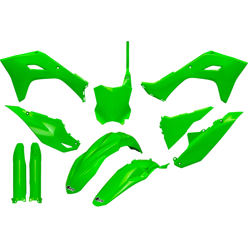 UFO BODY KIT KX450F FLO GREEN Kawasaki KX 250 2025-2026 KX 250 X...