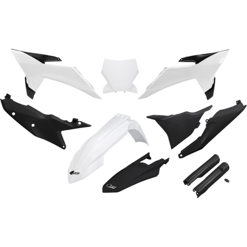 UFO BODY KIT SX/SXF WHITE/BLACK KTM SX 125 2025-2026 SX 250 2025-2026...