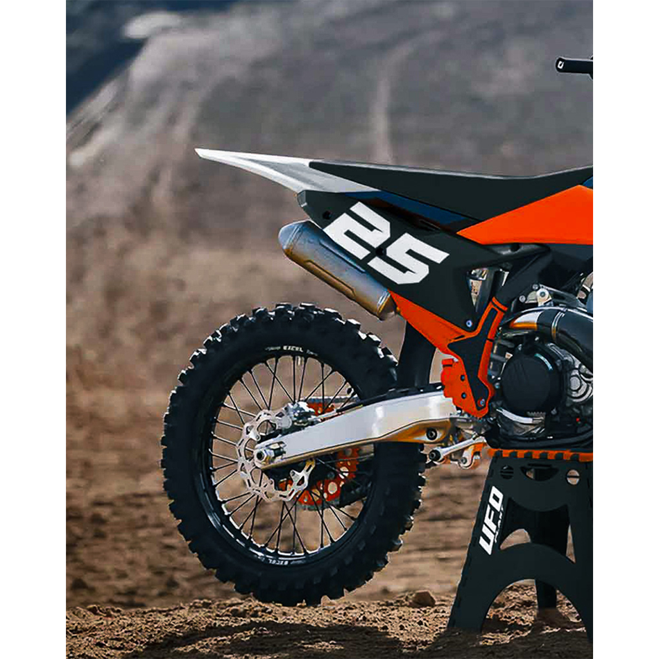 UFO BODY KIT SX/SXF WHITE/ORANGE/BLACK KTM SX 125 2025-2026 KTM SX 25...