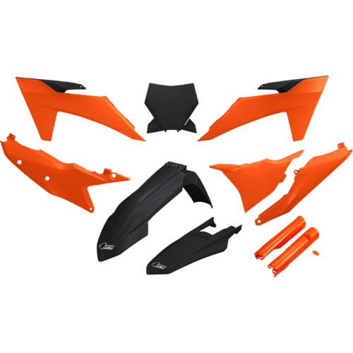UFO BODY KIT SX/SXF BLACK/ORANGE KTM SX 125 2023-2024 KTM SX 250 2023...