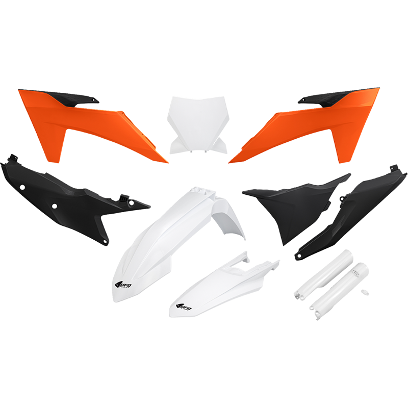 UFO BODY KIT SX/SXF WHITE/ORANGE/BLACK KTM SX 125 2023-2024 KTM SX 25...