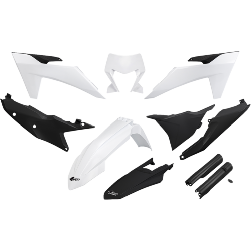 UFO BODY KIT EXC/EXC-F WHITE/BLACK KTM EXC 150 2024-2025 KTM EXC 250 2024-25...