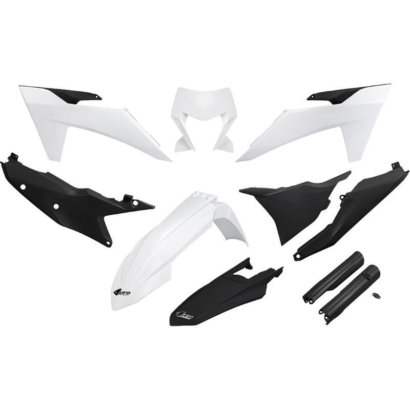 UFO BODY KIT EXC/EXC-F WHITE/BLACK KTM EXC 150 2024-2025 KTM EXC 250 2024-25...